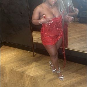 Red Glam dress from Posh by V